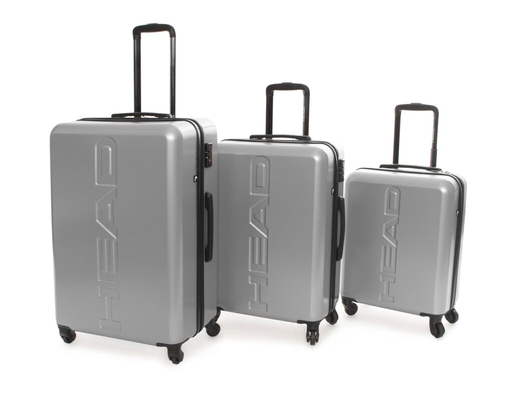 Τσάντες & Βαλίτσες Ταξιδιού Head Set Of 3 Trolleys (105L, 72L &Amp; 38L) Silver