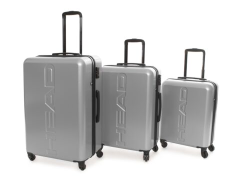 Τσάντες & Βαλίτσες Ταξιδιού Head Set Of 3 Trolleys (105L, 72L &Amp; 38L) Silver