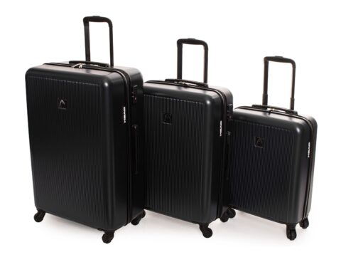 Τσάντες & Βαλίτσες Ταξιδιού Head Set Of 3 Trolleys (105L, 72L &Amp; 38L) Stripe Bl