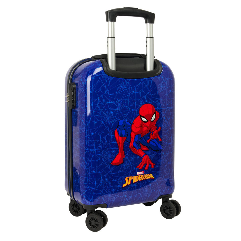 Βαλίτσα Καμπίνας Spider-Man Μπλε 20'' 20 L 34,5 x 55 x 20 cm