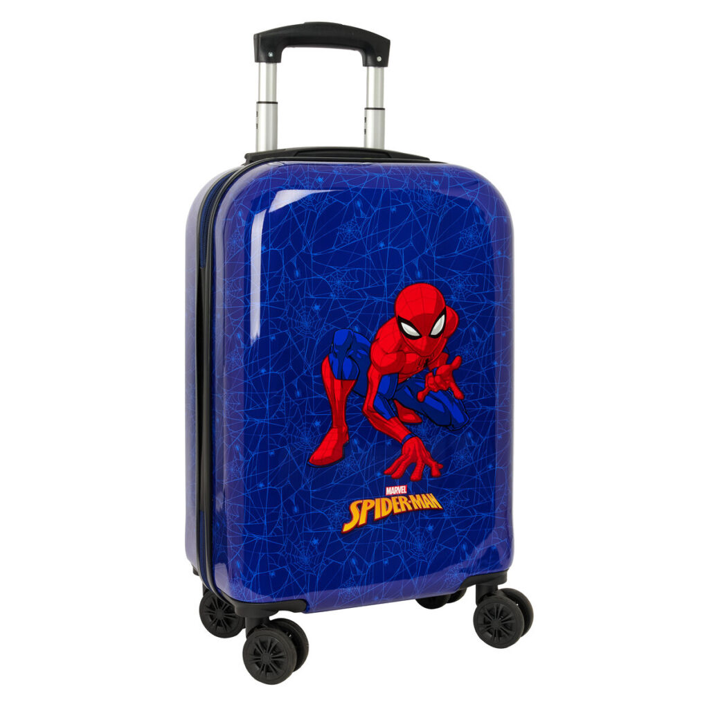 Βαλίτσα Καμπίνας Spider-Man Μπλε 20'' 20 L 34,5 x 55 x 20 cm