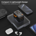 Φορτιστές & Καλώδια Φόρτισης Συσκευών Tessan Gan Universal Travel Adapter Ts-Wta03