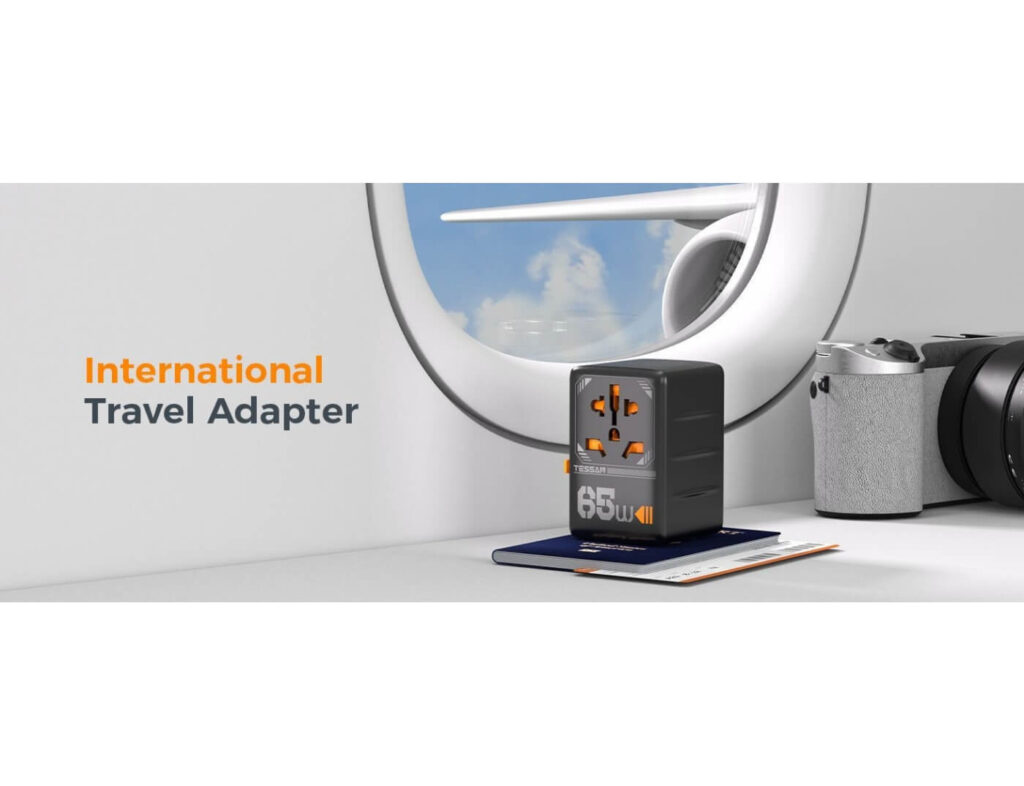 Φορτιστές & Καλώδια Φόρτισης Συσκευών Tessan Gan Universal Travel Adapter Ts-Wta03