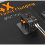Φορτιστές & Καλώδια Φόρτισης Συσκευών Tessan Gan Universal Travel Adapter Ts-Wta03