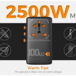 Φορτιστές & Καλώδια Φόρτισης Συσκευών Tessan Gan Universal Travel Adapter Ts-Wta04