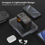 Φορτιστές & Καλώδια Φόρτισης Συσκευών Tessan Gan Universal Travel Adapter Ts-Wta04