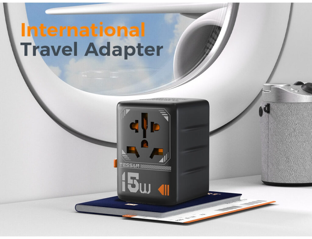 Φορτιστές & Καλώδια Φόρτισης Συσκευών Tessan Universal Travel Adapter  Ts-Wta01
