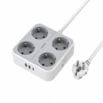 Πολύμπριζα Power Strip Tessan 7 In 1  Ts-302-C