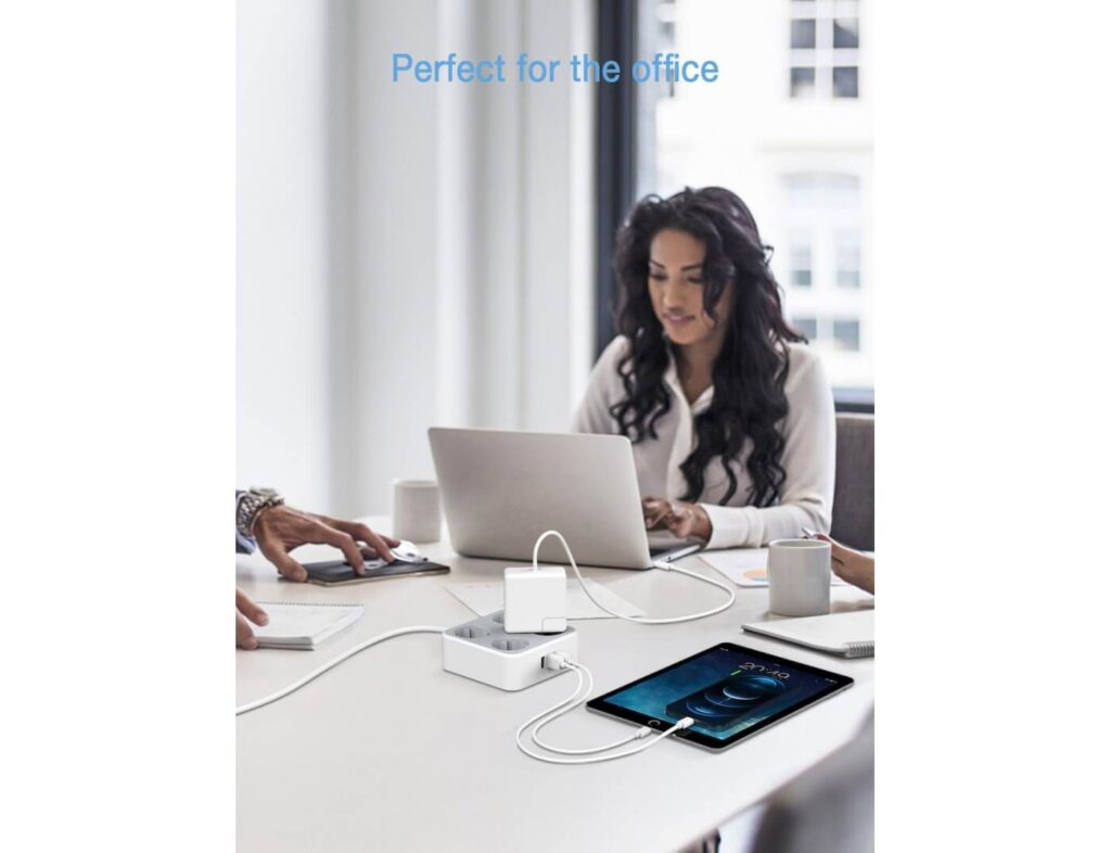 Πολύμπριζα Power Strip Tessan 7 In 1  Ts-302-C