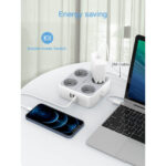 Πολύμπριζα Power Strip Tessan 7 In 1  Ts-302-C