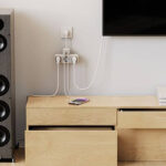 Πολύμπριζα Tessan 6 In 1 Power Strip 3Xschuko, 2Xusb, 1Xtype-